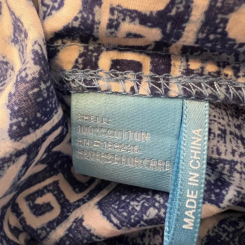 J. McLaughlin Sarong Overlay Palazzo Pants XL‎ Flowy Coastal Resort Boho Luxe